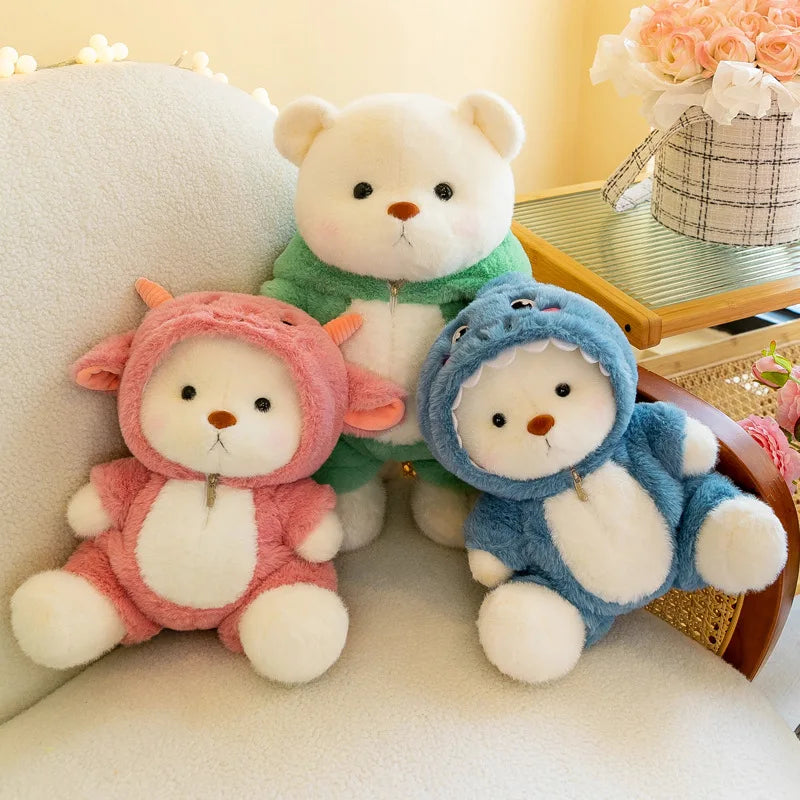 Urso de Pelúcia Estilo Kawaii